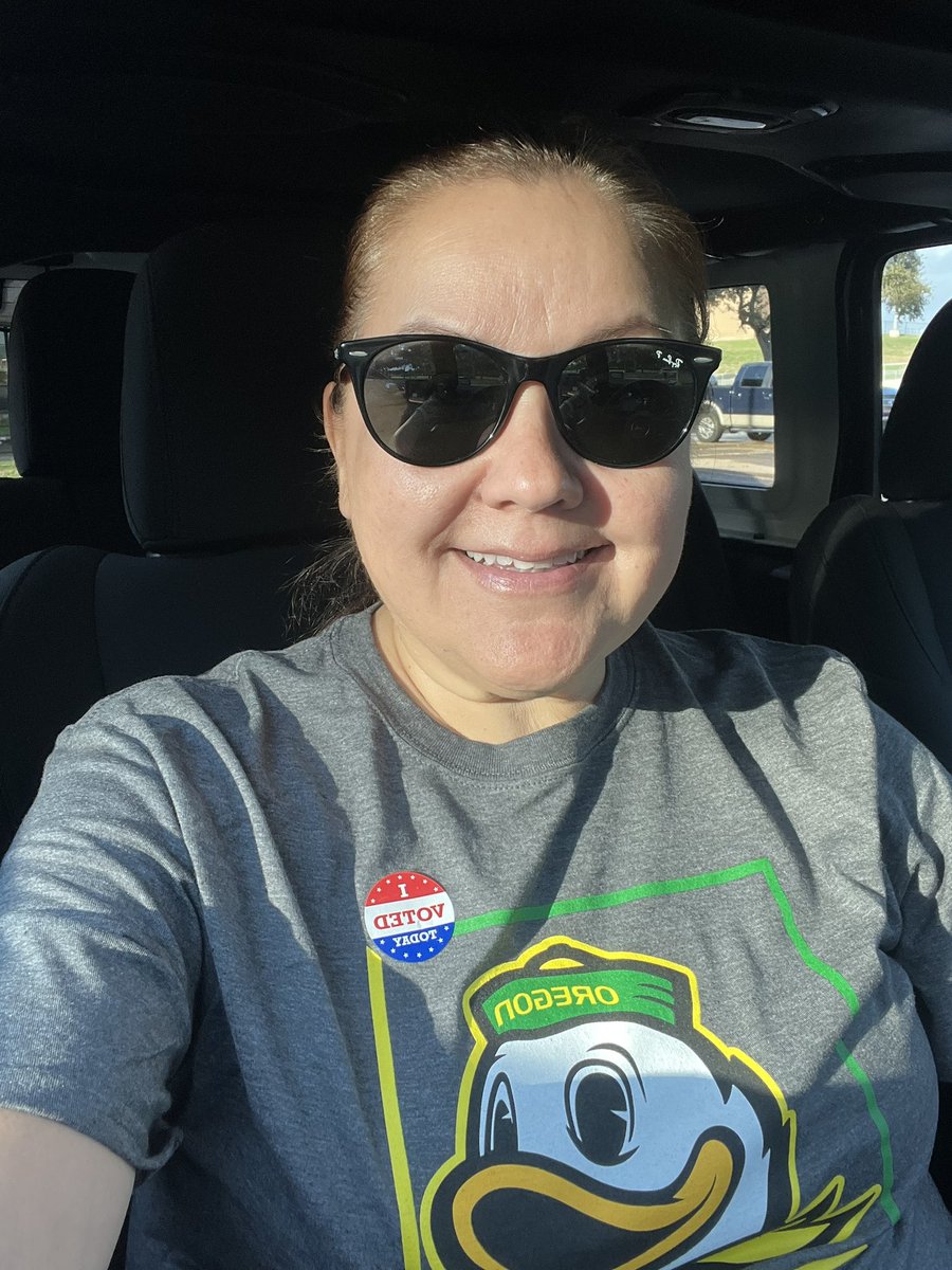 Voted yesterday after work! It’s my duty to vote in this election. #ALLIN #FBISDVotes ❤️🖤🐾🗳️🎉