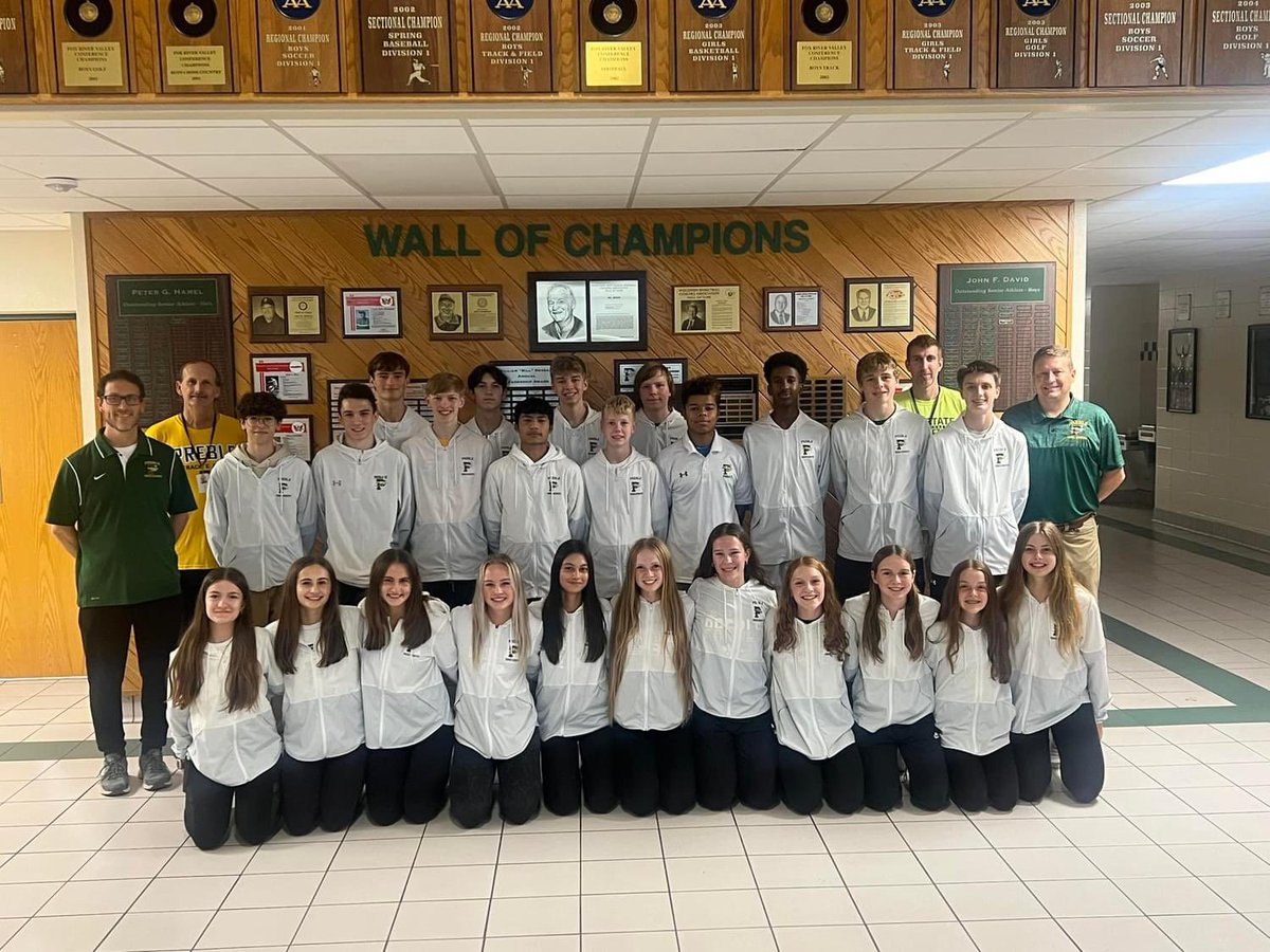 Our Marching Band led our CC sectional champion boys and girls teams throughout our school in our traditional send off to state parade! Go Hornets! #roadtorapids