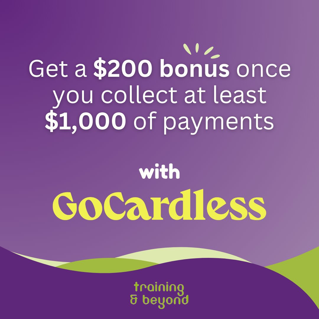 TrainingBeyond's tweet photo. Our referral bonus when signing up for GoCardless if still on offer.  💸

To sign up for the referral bonus, please email info@trainingandbeyond.co.nz with the subject ‘GoCardless bonus’.

#Bookkeeper #XeroTraining #Xero #SmallBusiness https://t.co/2Z56kfvowj