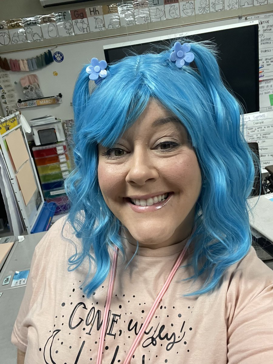 Today was crazy hair day for #RedRibbonWeek2023 @PGE_CougarCubs