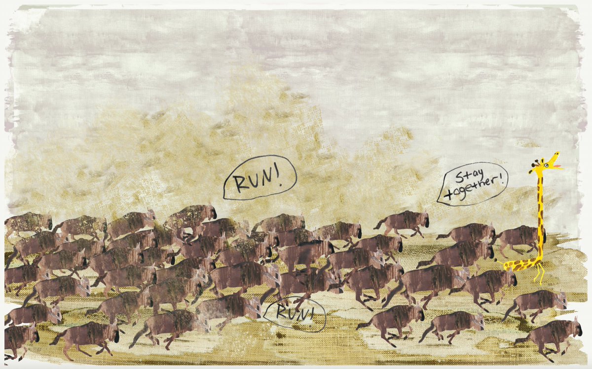 A giraffe must learn to trust himself in order to help protect other animals in the African savanna, or else he will lose his role as a watchtower. Not everything is so scary. #PBPitch
