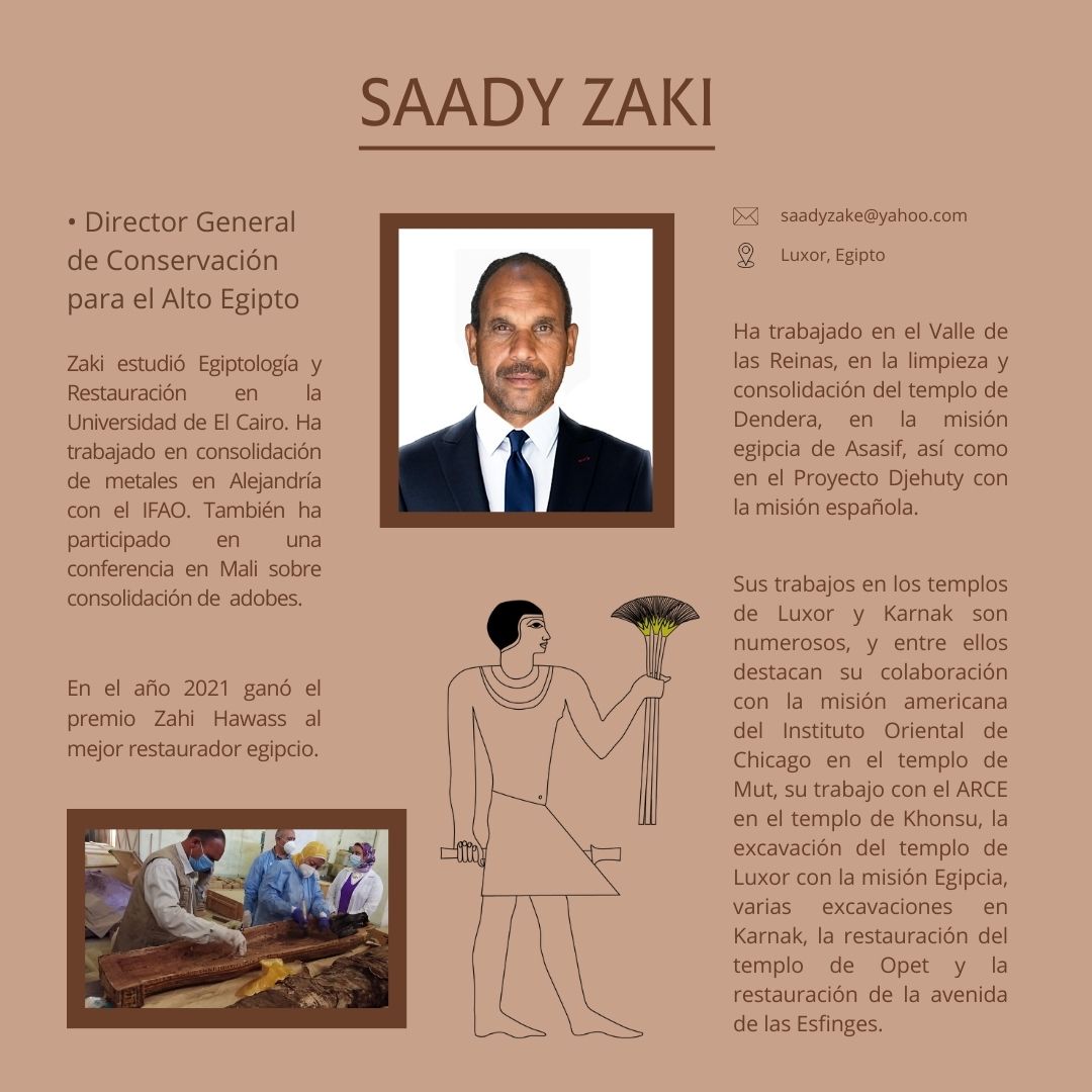 ColossusAIII's tweet photo. We introduce you to Mr. Saady Zaki, General Director of Conservation in Upper Egypt.

#KarnakTemple #CAIII #SpanishMission https://t.co/Jb3YAfJxie