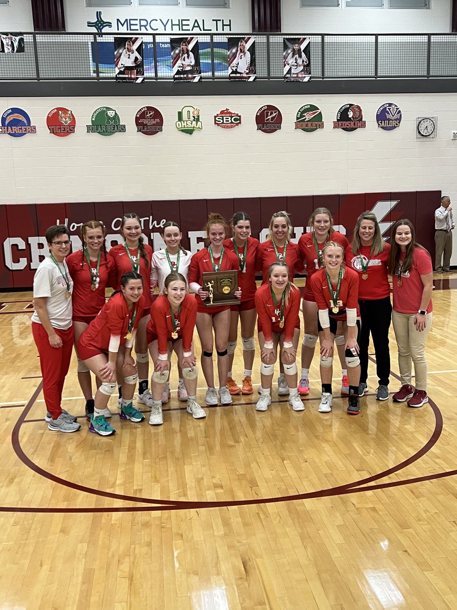 Congratulations ⁦<a href="/Buckettes_VB/">Buckeye Central Volleyball</a>⁩‼️
2023 District 🏆
