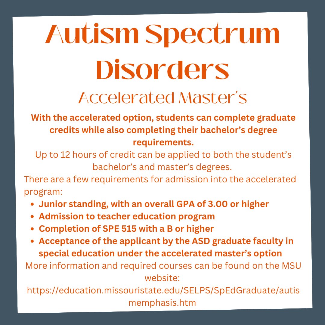 Special Ed, Leadership & Professional Studies tweet media