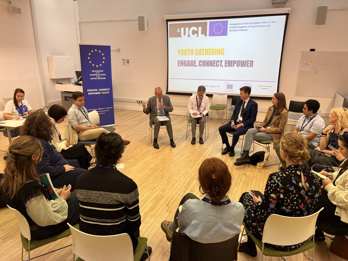Maurizio Cuttin π¬π§πΊπ¦ (@cuttinmaurizio) on Twitter photo This week I was delighted to attend and address the <a href="/EUdelegationUK/">EU Delegation UK</a>'s #YouthGathering on EU-UK Youth Engagement. π¬π§πͺπΊ
The verdict was clear: EU and UK youth are keen to deepen ties, beginning with the UK's rejoining of the #Erasmus+ scheme. π€
Now the work begins! π This week I was delighted to attend and address the <a href="/EUdelegationUK/">EU Delegation UK</a>'s #YouthGathering on EU-UK Youth Engagement. π¬π§πͺπΊ
The verdict was clear: EU and UK youth are keen to deepen ties, beginning with the UK's rejoining of the #Erasmus+ scheme. π€
Now the work begins! π