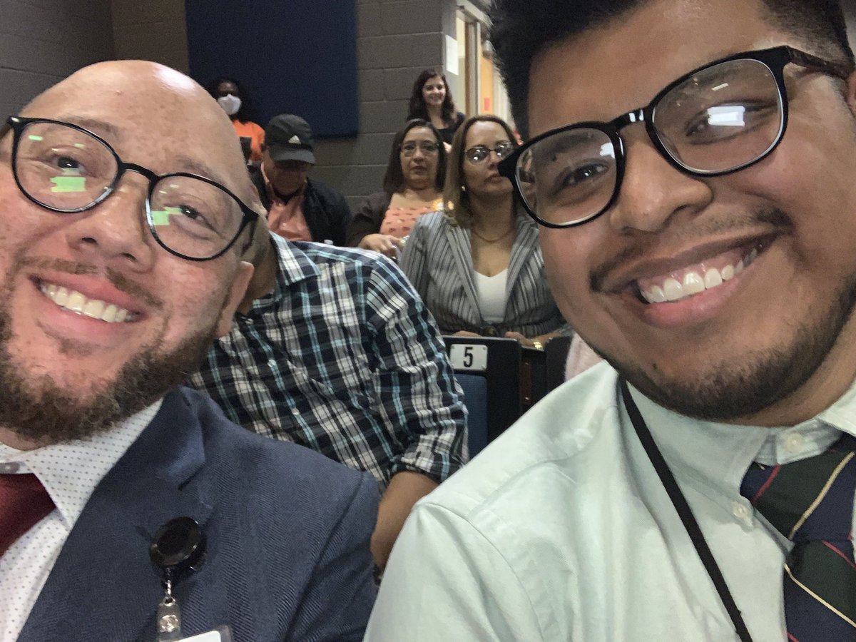 Seeing former students now as educators feeds my soul. I sat beside @jpachec1 at tonight’s WCPSS Hispanic Heritage Month Celebration. He was in my math class during my last year in the classroom. He’s now an Asst Principal Intern and in his final year of the MSA program @NCCU!