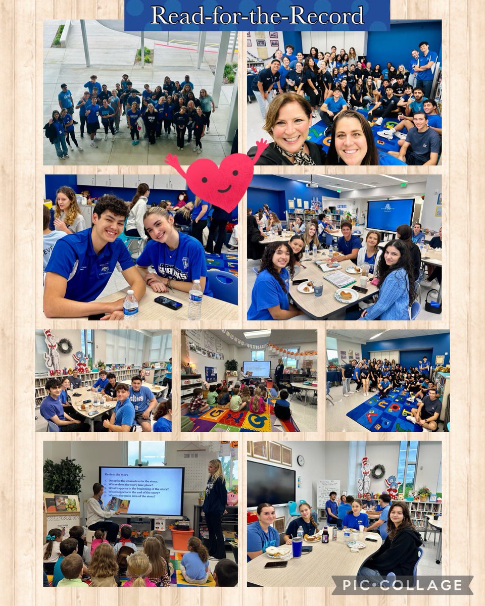 Amazing day celebrating @BLE_Gator #ReadfortheRecord2023 with Spanish River HS Mrs.Wilson &amp;@MrTorresFrank. #WithLotsOfLove <a href="/jetchez/">Jenny Torres Sanchez</a> inspires love, kindness, &amp; gratefulness. With lots of ❤️, thank you 🤗#ShareLove <a href="/pbcsd/">The School District of Palm Beach County</a> <a href="/emapbc/">EMA</a> <a href="/LibraryCurrent/">LibraryCurrent</a> <a href="/FloridaMediaEd/">FAME</a> <a href="/Jumpstartkids/">Jumpstart</a>