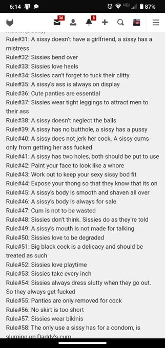 Hey gurls,Heres The List, part 2!! eat it, sleep it, breath it bitches, its your bible!!! #sissy #trap<a href="/tag/lgbt"class="tags"><span>#lgbt</span></a><a href="/tag/porn"class="tags"><span>#porn</span></a><a href="/tag/ass"class="tags"><span>#ass</span></a><a href="/tag/pussy"class="tags"><span>#pussy</span></a><a href="/tag/trap"class="tags"><span>#trap</span></a><a href="/tag/lgbtq"class="tags"><span>#lgbtq</span></a><a href="/tag/sissy"class="tags"><span>#sissy</span></a><a href="/tag/anal"class="tags"><span>#anal</span></a>
