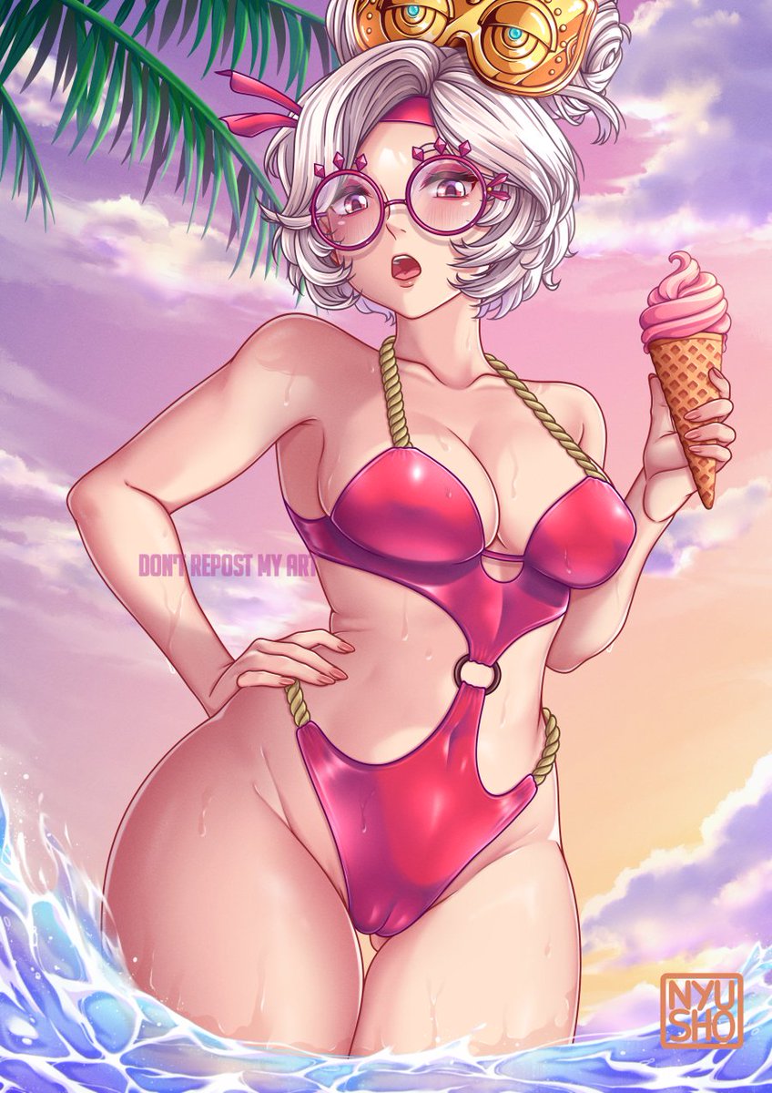Summer is never over!☀️

🔞𝙉𝙎𝙁𝙒 version if 40🔃 and 100❤️
👀

Purah – Zelda Tears Of The Kingdom
#ZeldaTearsOfTheKingdom #ゼルダの伝説ティアーズオブザキングダム  #Purah #fanart