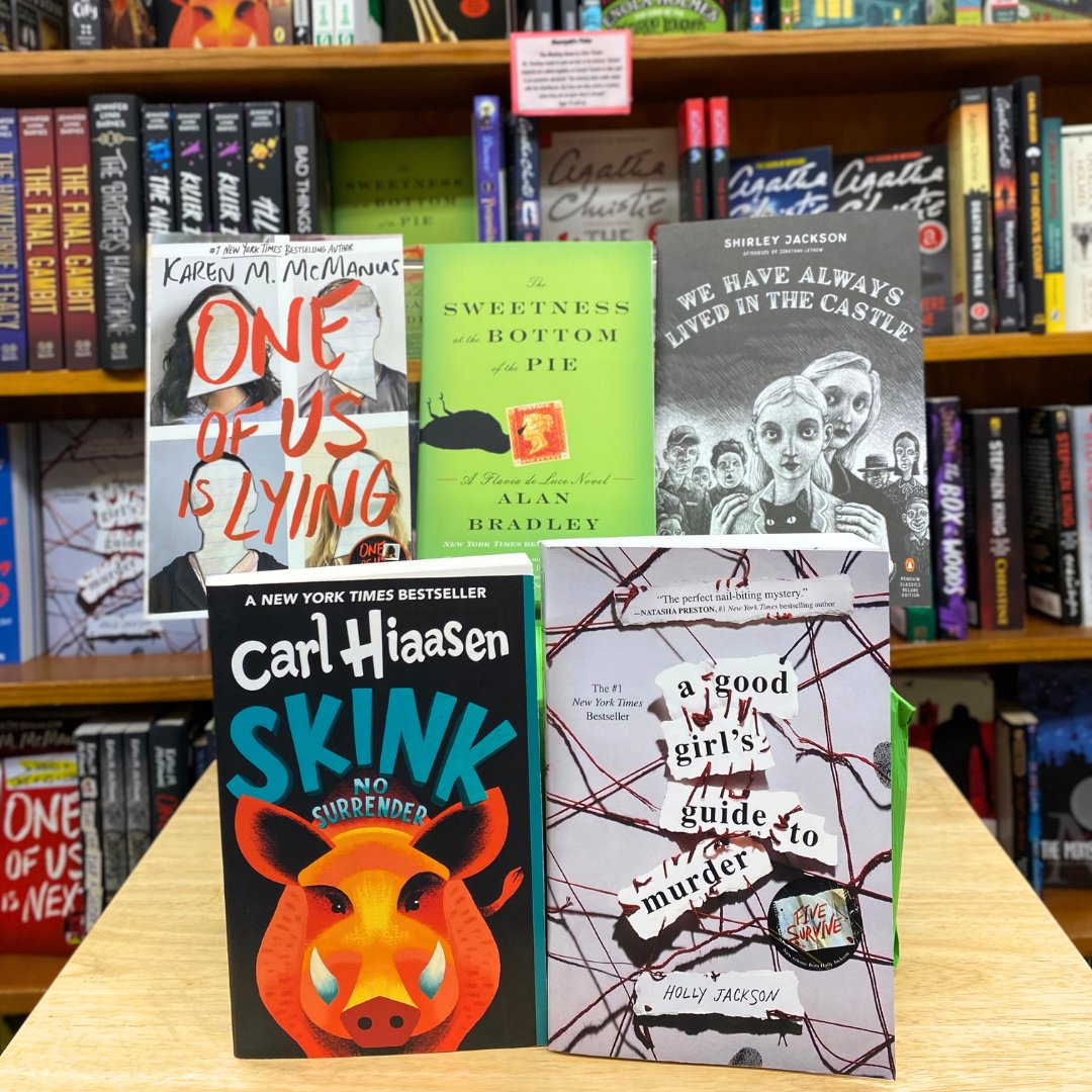 Halloween is right around the corner, and if you're looking for middle grade to young adult Halloween picks, look no further than our Horror/Mystery Section! These will put you in just the right mood for the Halloween season. Come find these books and more in store/link in bio!⁠