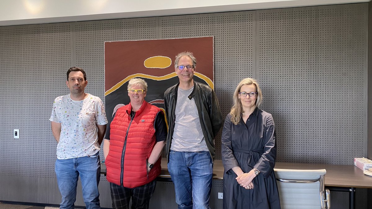 ARC Centre of Excellence in Synthetic Biology (@arc_coesb) on Twitter photo Centre Director Ian Paulsen <a href="/PaulsenLab/">Paulsen Lab</a> and CO0 <a href="/JLHeylen/">J-L Heylen</a> having been doing the rounds of <a href="/ARC_CoESB/">ARC Centre of Excellence in Synthetic Biology</a> nodes. The most recent trip was a visit to the WA folks. <a href="/TheRackhamLab/">Oliver Rackham</a> <a href="/FilipovskaLab/">Aleksandra Filipovska</a> Centre Director Ian Paulsen <a href="/PaulsenLab/">Paulsen Lab</a> and CO0 <a href="/JLHeylen/">J-L Heylen</a> having been doing the rounds of <a href="/ARC_CoESB/">ARC Centre of Excellence in Synthetic Biology</a> nodes. The most recent trip was a visit to the WA folks. <a href="/TheRackhamLab/">Oliver Rackham</a> <a href="/FilipovskaLab/">Aleksandra Filipovska</a>
