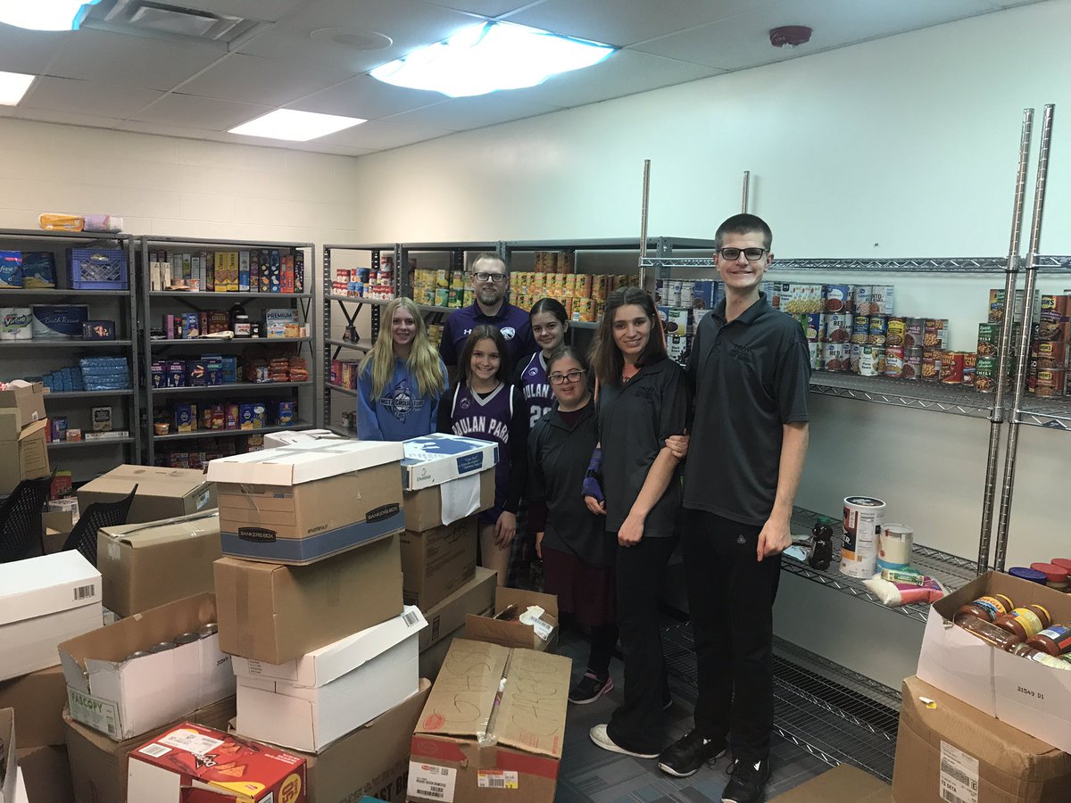 After a very successful food drive WEB Leaders dropped off several truck loads of food today at the OneTroy Food Bank run by Troy Center For Transition. The food drive also included significant funding to help keep the pantry stocked going forward. So proud of these kids!