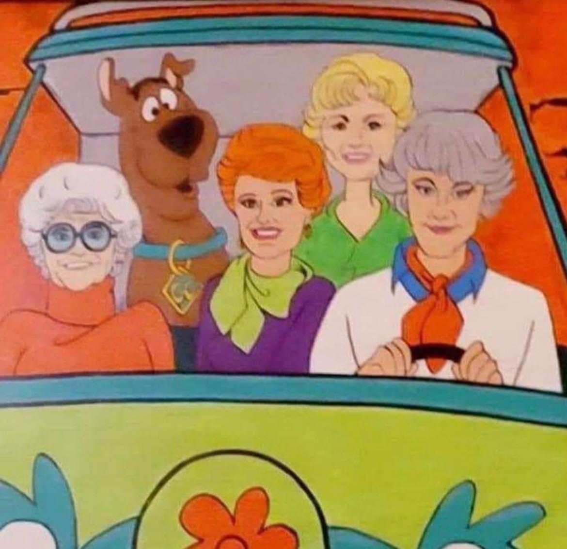 jeffnewman36's tweet photo. I'd 100% watch this. The possibilities are endless. Like the crossover episode with Jessica Fletcher. #goldengirls https://t.co/tznvFKd5J2