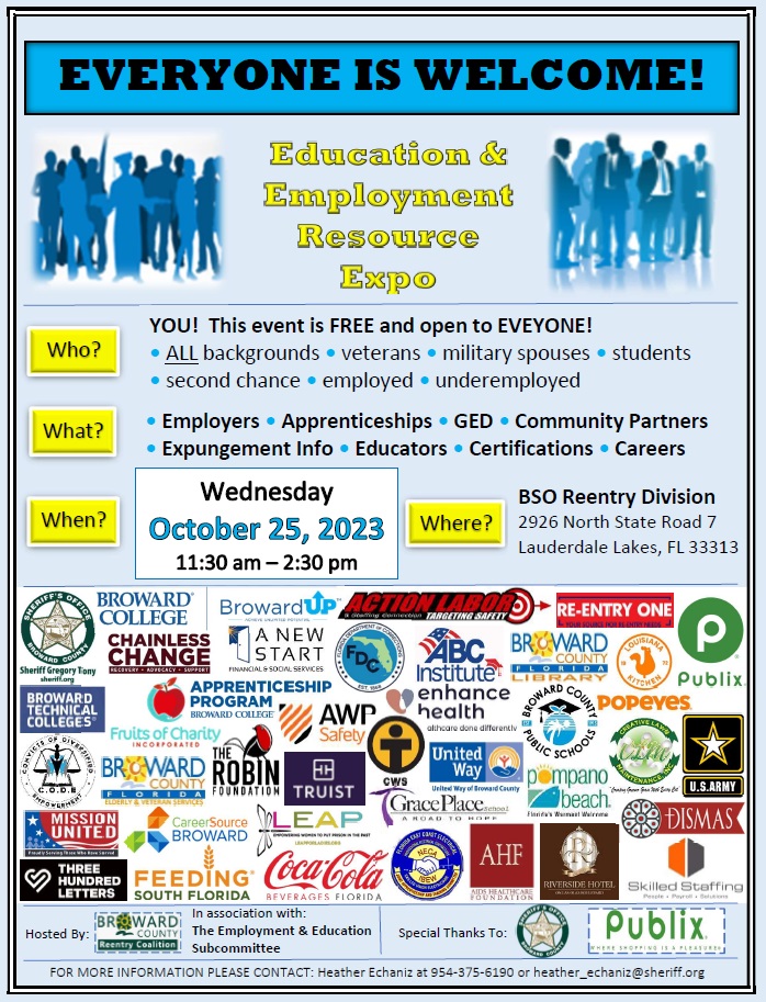 anewstartfs's tweet photo. We participated in another Broward Sheriff's Office Career Fair to help folks that need a second chance and to prevent recidivism in our communities.  In addition, we also provided some Tax Education and Outreach as we are seeing a growing number of IRS audits than ever before. https://t.co/C73Its2ll3
