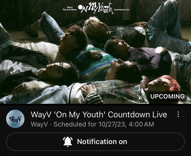 WayVwithUS's tweet photo. Have you all been enjoying all the teaser images from WayV so far? 🤩 Don’t forget the “On My Youth” Countdown Live is tomorrow morning! (4:00AM PT / 7:00AM ET) It’s a bit early for US Wayzenni 😅, but do tune in if you’re able to! ☺️
#WayV_OnMyYouth #WayVisBACK
#WayV #威神V https://t.co/e6TVeA81cT