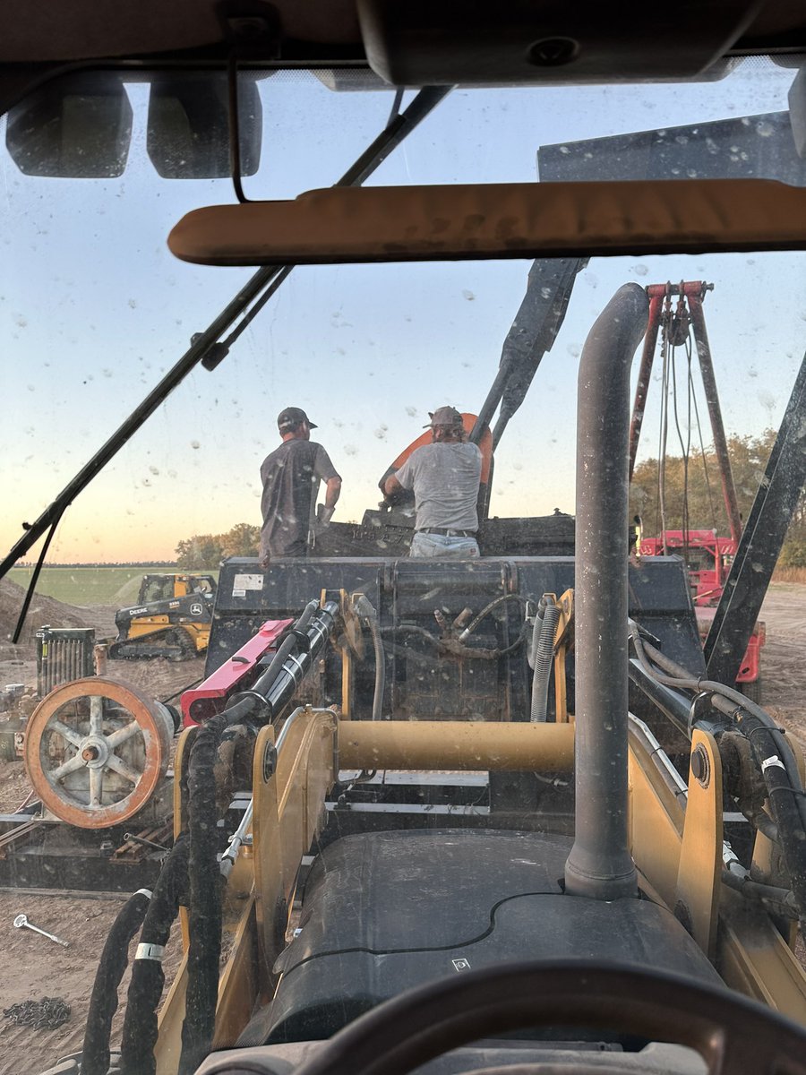 Boys are still working! #kansasoil