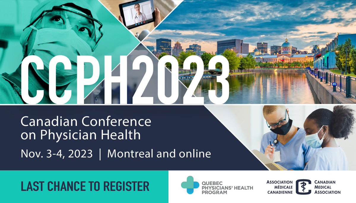 ⏰ Registration for this year's #CCPH2023 closes tonight: Oct. 27 at 9 pm ET. Spots are limited! Don't miss this important event as physician leaders across the country discuss strategies to build a strong, sustainable physician workforce. Register now: bit.ly/3JS1V5E