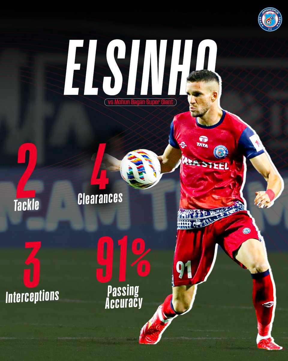 Another amazing shift at the back by Elsinho.

#JFCMBSG #JamKeKhelo #ISL10 #ISLonJioCinema #ISLonSports18 #football #indianfootball