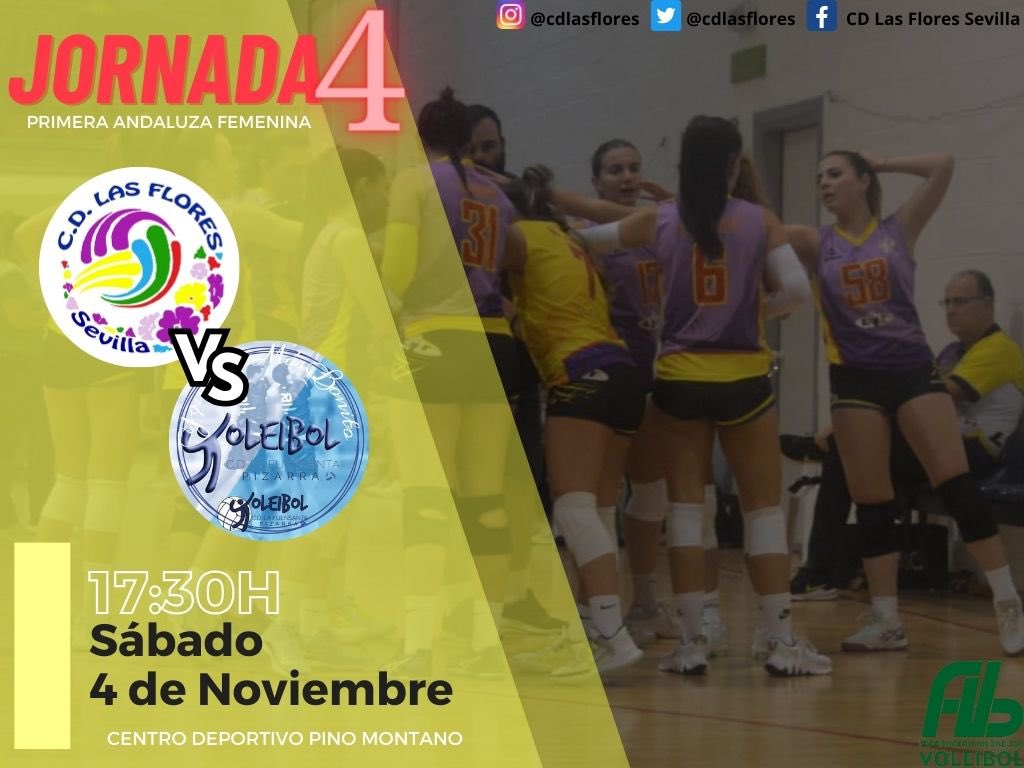 cdlasflores's tweet photo. 🚨JORNADA 4🚨

⏱️🏟️El encuentro se disputará a las 17:30 horas en el Centro Deportivo Pino Montano.

¡¡Tod@s con las chicas, os esperamos!! 💛⚔️💜 @FAVB_ @PizarraVoleibol @ComunidadVoley https://t.co/nVfCsaucvA