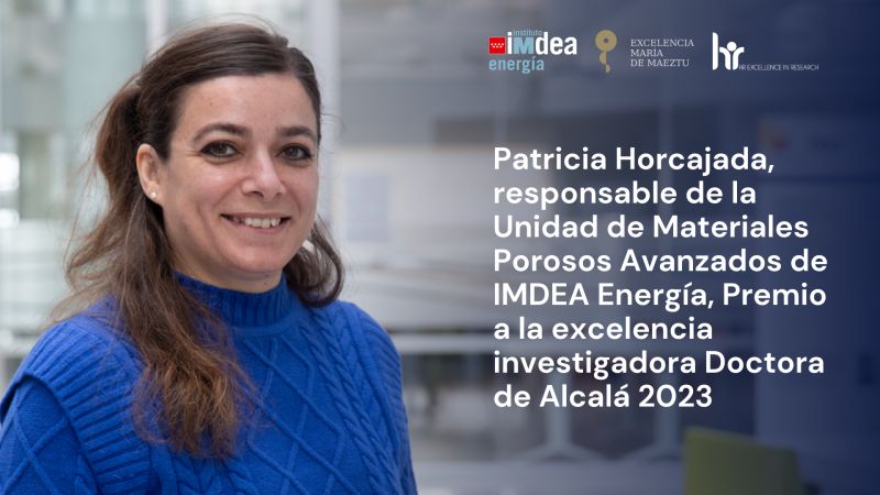 Dr. Patricia Horcajada, head of the unit @BMOFs2020 of #IMDEAEnergía, has been recognized in Research Excellence Awards as Doctora de Alcalá 2023,🏆 of the University of Alcalá.  ¡Congratulations!
@UAHes 
📰+ info: c.madrid/p2lt4