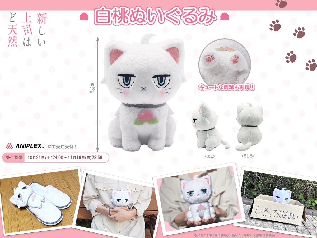 🍑∵‥∴‥∵‥ 予約受付中 ∴‥∵‥∴‥∵🍑 #新しい上司はど天然 より白桃