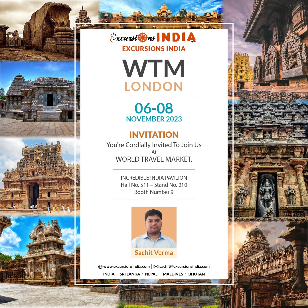 Join us at @WTM_London and explore the world with our exciting travel offerings. Uncover new horizons and adventures with our expert team. See you at WTM!
.
#excursions #excursionsindia #travellife #travelling #WTM #WTMLDN #wtmlondon #WTMLondon2023 #JoinUsOnTheJourney