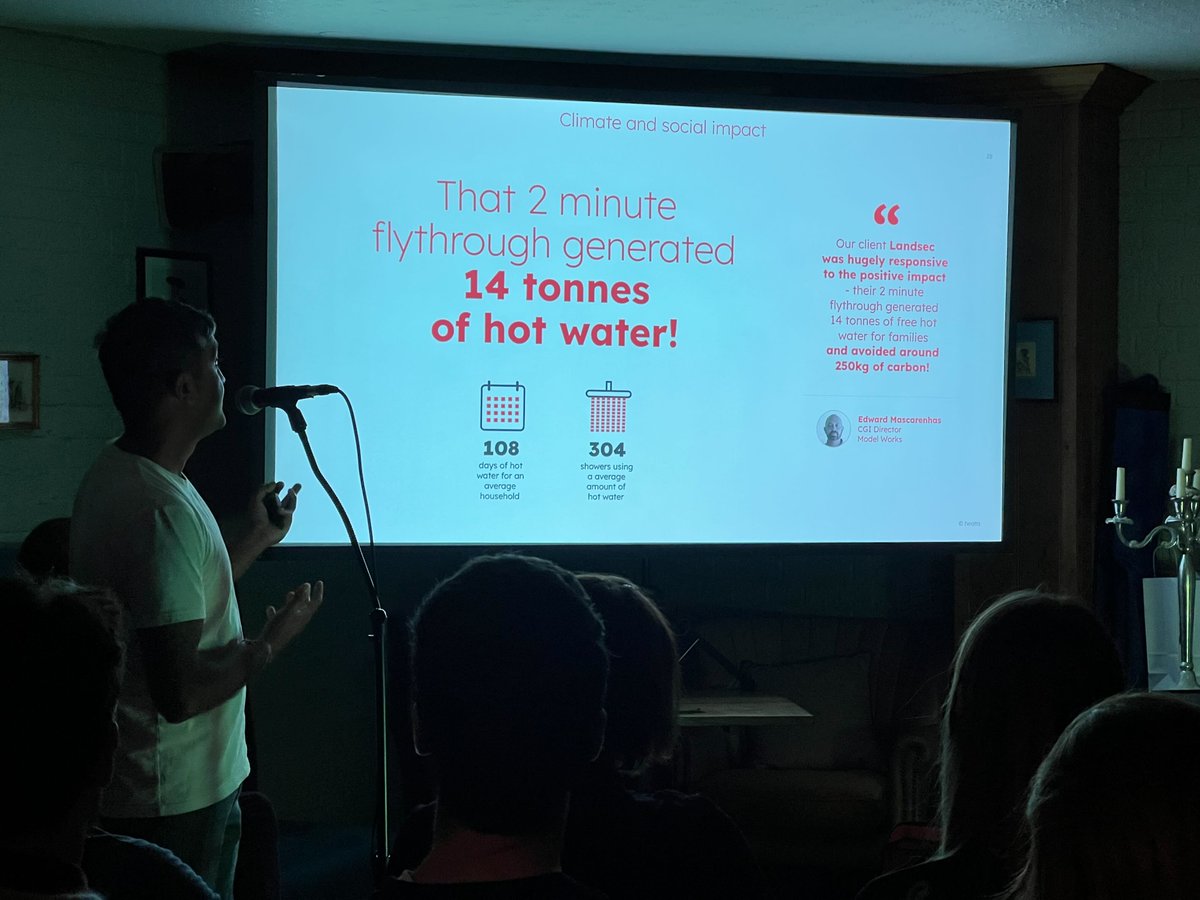 heatacompute's tweet photo. We had a great time this week presenting at 3D London.  Our 3D Lead, Jay, told the audience his very own heata story 👇

Can't wait for the next meetup! 

#3DLondon #3D #3DAnimation #CarbonFootprint #3DRendering https://t.co/wXjbnRLEx3