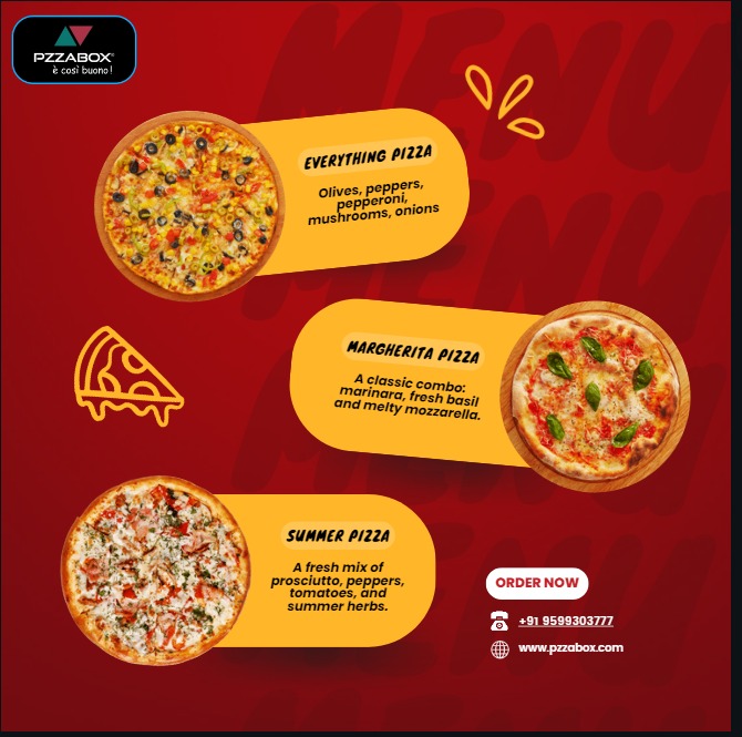 pzzabox's tweet photo. 🍕 Craving something delicious? 😋 Try our pizza! 🍕

Indulge in the cheesy goodness and let your taste buds dance with every bite. 😍🧀🍕

Order Now
Visit Our Website👉https://t.co/drT8MU04o7

call:- +91 9599303777

#Pzzabox #pizza #pizzatime🍕 #pizza #pizzalover #pizzatime https://t.co/NJ0ZXhImJL