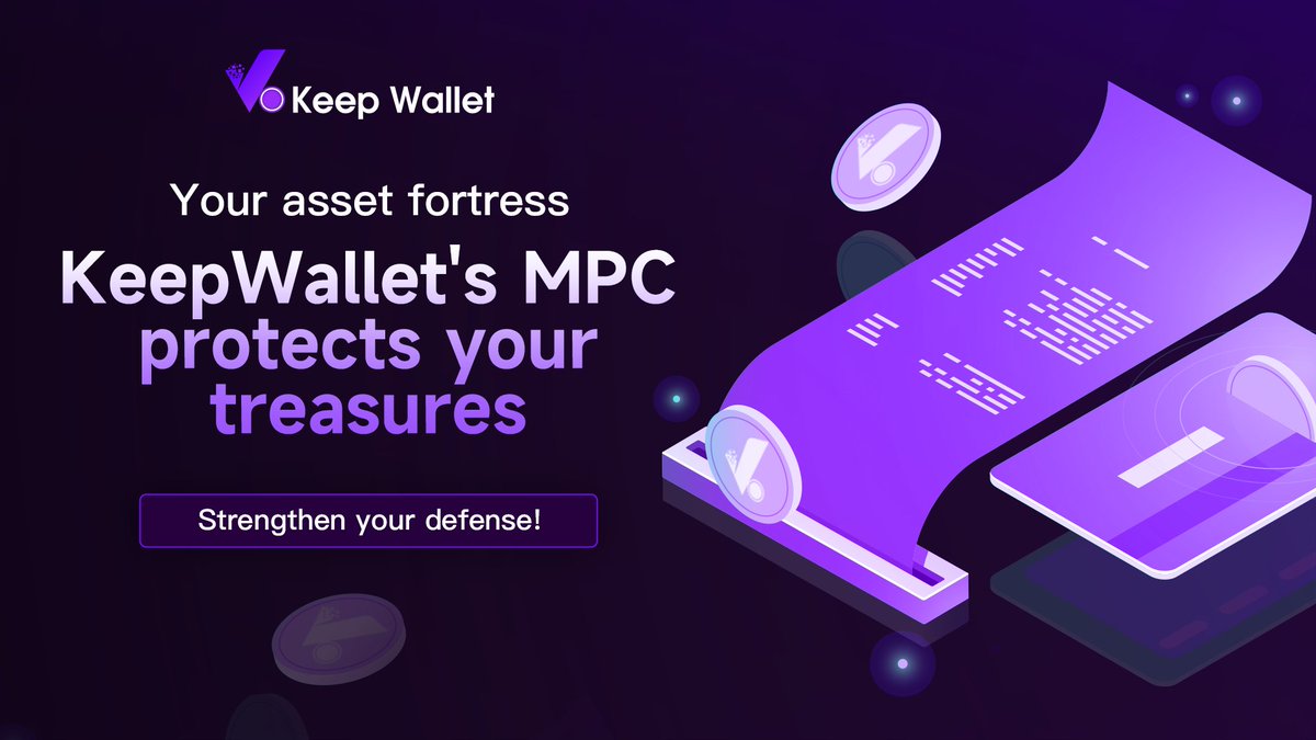 cryptolivegift4's tweet photo. 🔐 Want to keep your assets as safe as in a vault?
🗝KeepWallet’s MPC technology protects your assets.
✅Follow @Keep_Wallet and strengthen your defenses!
#KeepWallet #MPC #CryptoSecurity https://t.co/4uaaN0AiqC