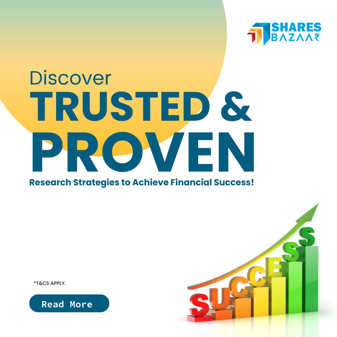 sharesbazaar's tweet image. &quot;It&apos;s time to take control of your financial future! Discover the proven and trusted research strategies to help you achieve financial success.&quot;
T&amp;amp;Cs apply.
bit.ly/sharesbazaarco…
#sharemarketmagic #DynamicTrading #InvestWisely #BazaarInnovations #FinancialSuccess #sharesbazar