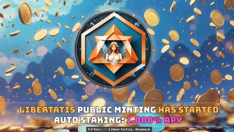 CRYPTOKRALI3's tweet photo. 🔥 Just witnessed the dawn of a NEW crypto era with #Libertatis! 🚀 First-ever community minting means NO whales, NO team tokens—just 100% rug-pull SAFE crypto magic. 🛡️ Bag your LTC now & enjoy a whopping 1,000% APY. Plus, become an elite Ambassador & earn 25% commission. 💰 Ready to get rich on token launch day? Dive in: https://t.co/endsyJoQrq 🌌 #CryptoRevolution
