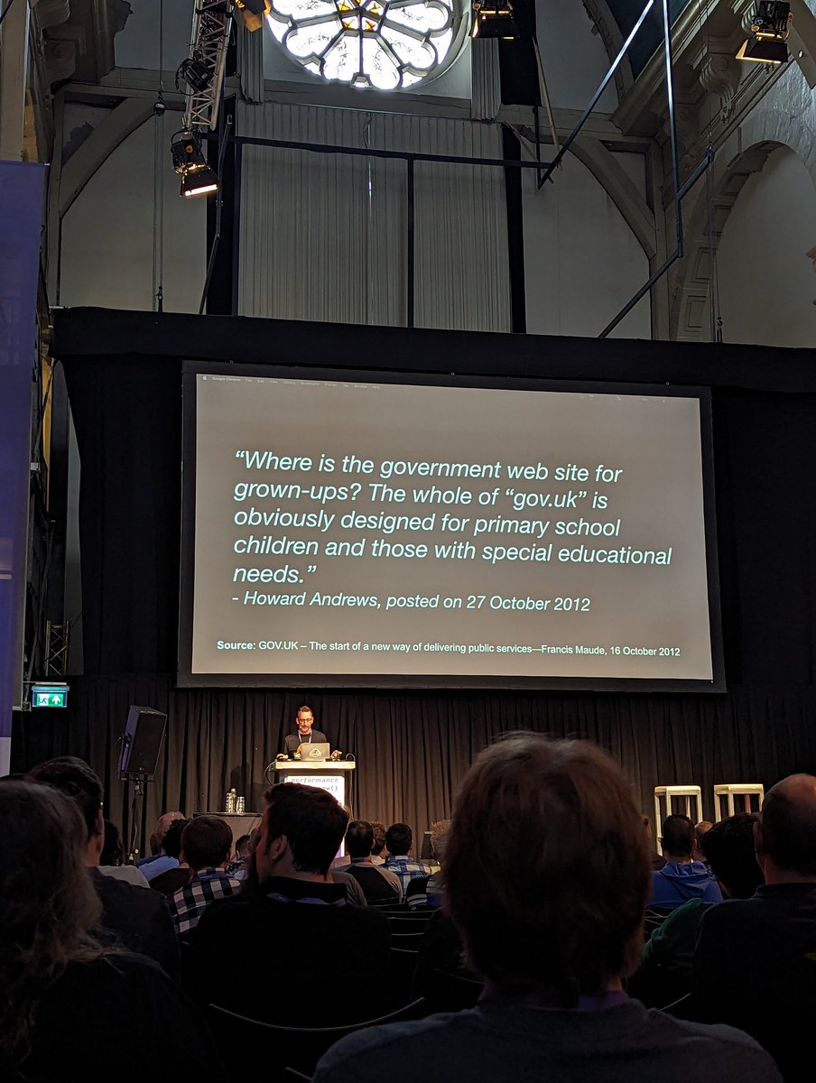 Designed for children hahaha. <a href="/TheRealNooshu/">Matt Hobbs (@TheRealNooshu@hachyderm.io)</a> talking about the Digital Divide #perfnow