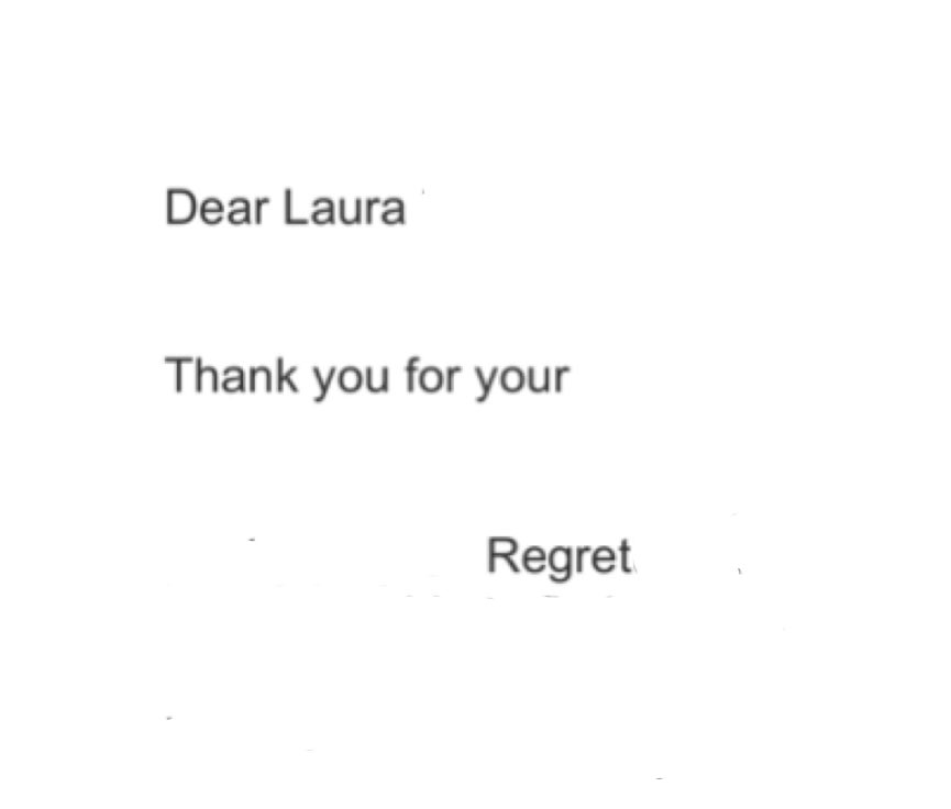 lsmarshall's tweet photo. Erasure from my latest rejection ... https://t.co/sWEMLgFpHA