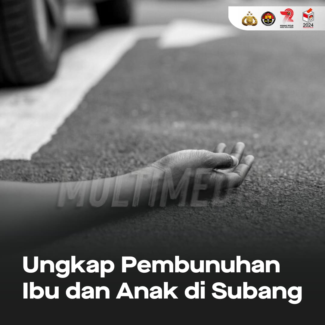 HumasDuren's tweet photo. #BersamaJagaKamtibmas Ungkap Pembunuhan Ibu dan Anak di Subang 

Gotong Royong Menjaga Kamtibmas, Polri melalui Polda Jawa Barat (Jabar) berhasil mengungkap kasus pembunuhan ibu dan anak yang terjadi di Kabupaten Subang. https://t.co/6ld5rG5irq