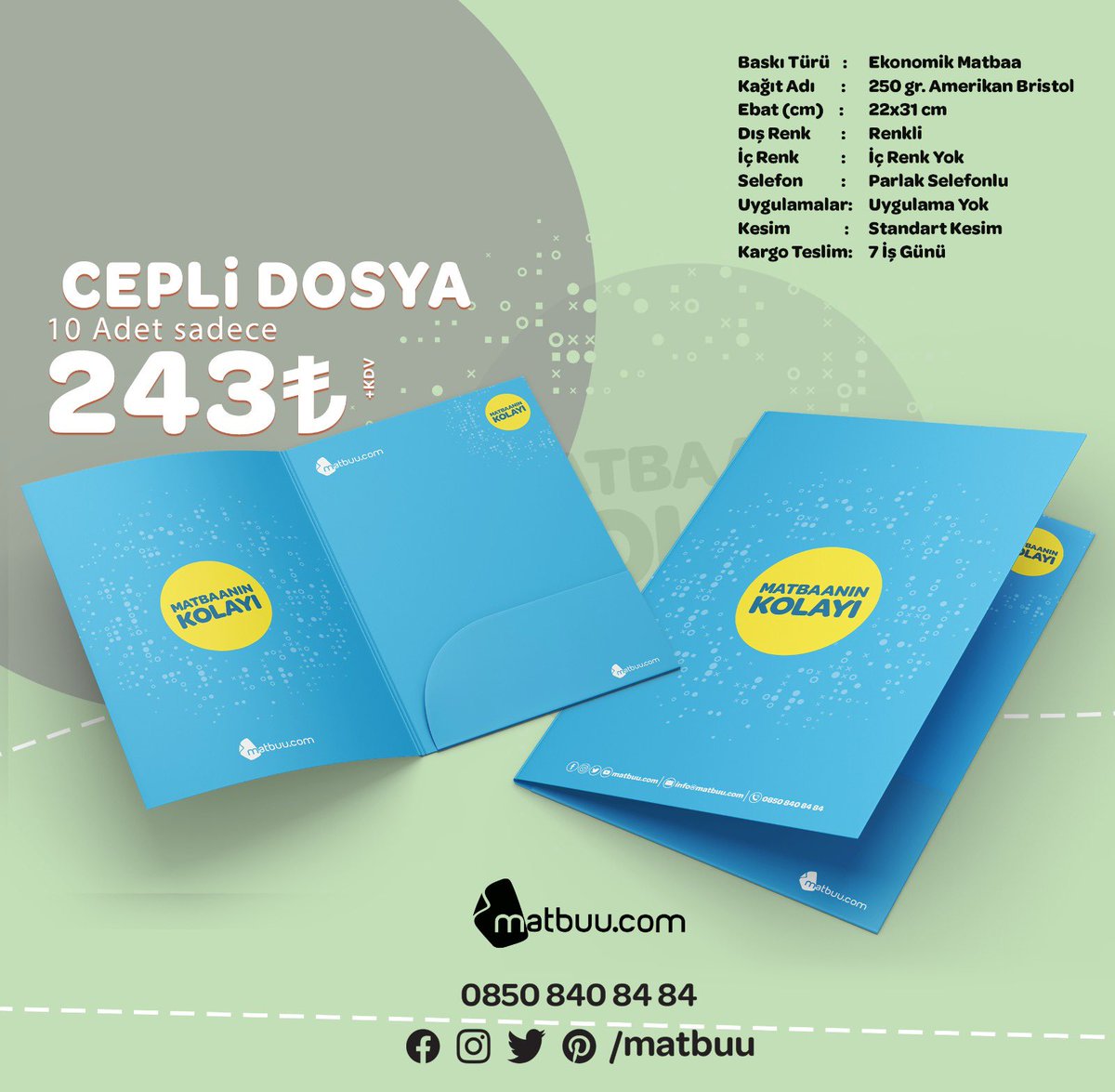 matbuu's tweet image. İşlerinizi kolaylaştırmak için cepli dosyalarınızı web sitemizden keşfedebilirsiniz. 

matbuu.com 

#matbaa #baskı #onlinematbaa #ceplidosya #matbanınkolayı