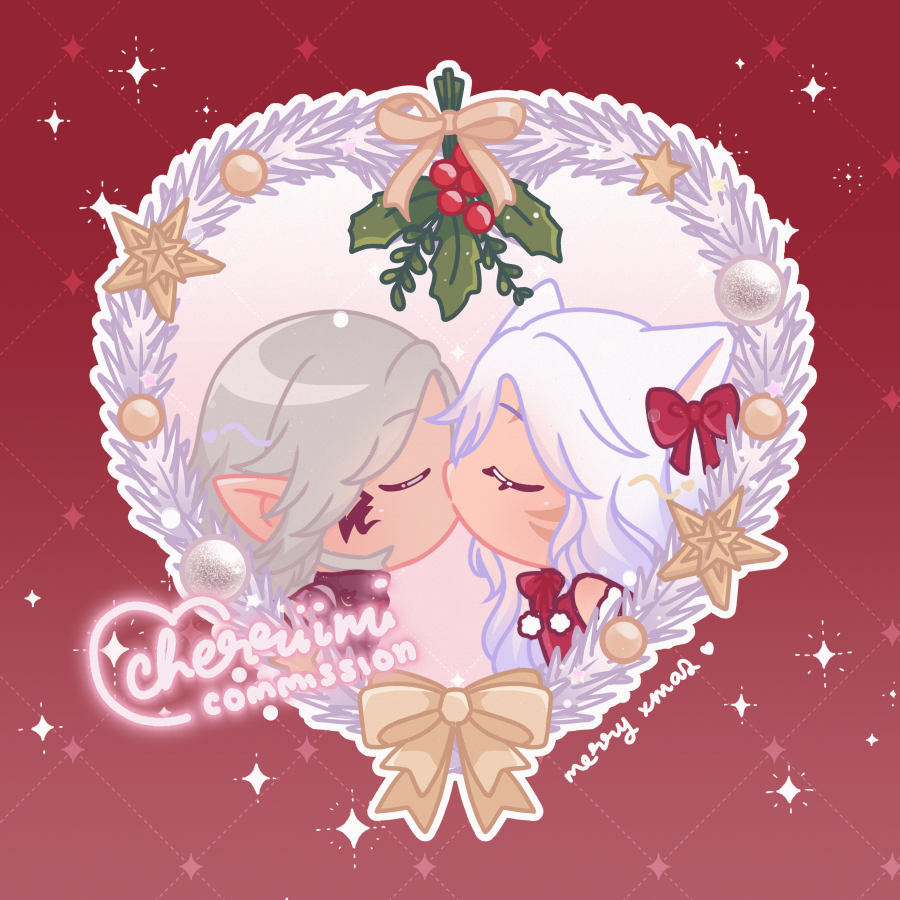 「thinking of opening these YCH c0mms agai」|𝙖𝙧𝙞𝙨𝙖 🐱🍒 cf16 G27-28のイラスト