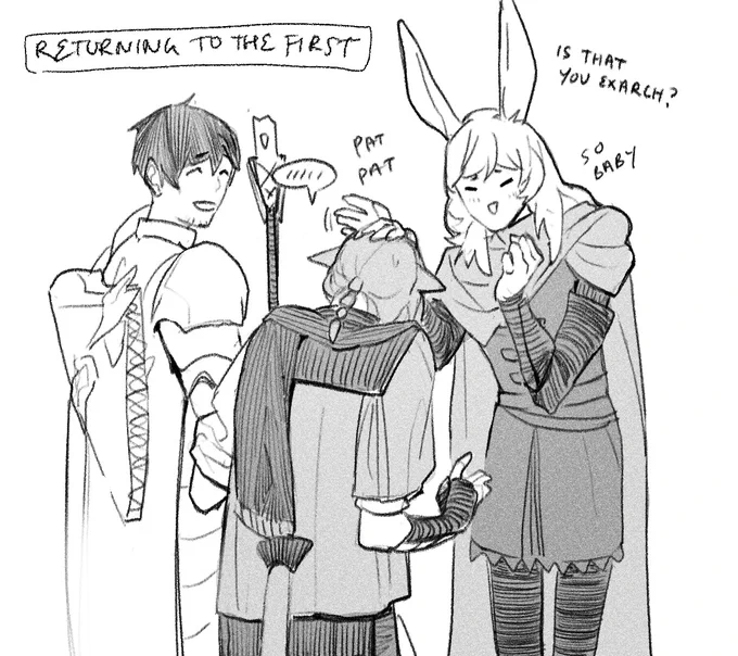 #FFXIV I wish this happened during the patches :'(