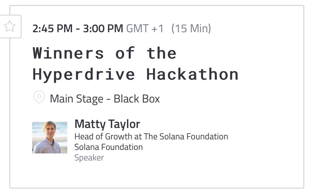 mattytay's tweet image. The winners of the @Solana Hyperdrive Hackathon are finalized. 

Hyperdrive was our most competitive hackathon thus far, and the 39 winning teams were comparable in quality to the next 39 teams who didn’t win.

Mad respect for all the builders who participated.

I’ll be…
