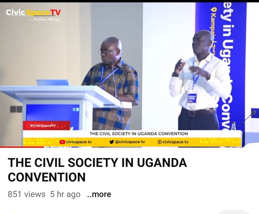 ninyesigar's tweet image. &quot;Effective Communication is missing in the sector&quot; - Dr. Fred Muhumuza #CSOConvention2023 

This is why we need to strengthen collaboration with @ForKololo to enhance our skills in advocacy. @r_ssewa calls it - The Advocacy that Works!