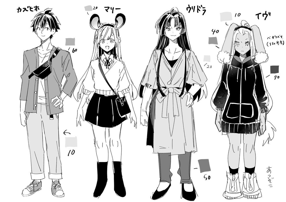 【お知らせ】日本へようこそエルフさん。最新51話がコミックファイア様にて公開されました!
ついに一同は休日のグリムランドへと向かいます。
イヴちゃんのパーカーはカズヒホの物を借りています。(下にはショートパンツ)