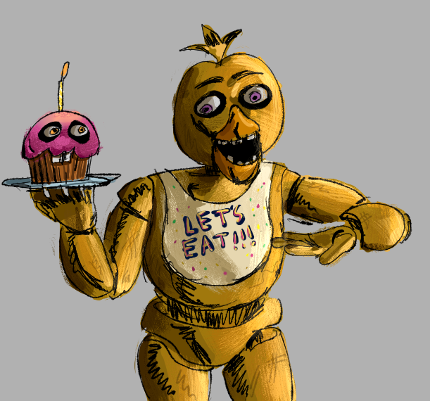 Chantalimm's tweet photo. fazbear pizza https://t.co/J3NpzMTKnc