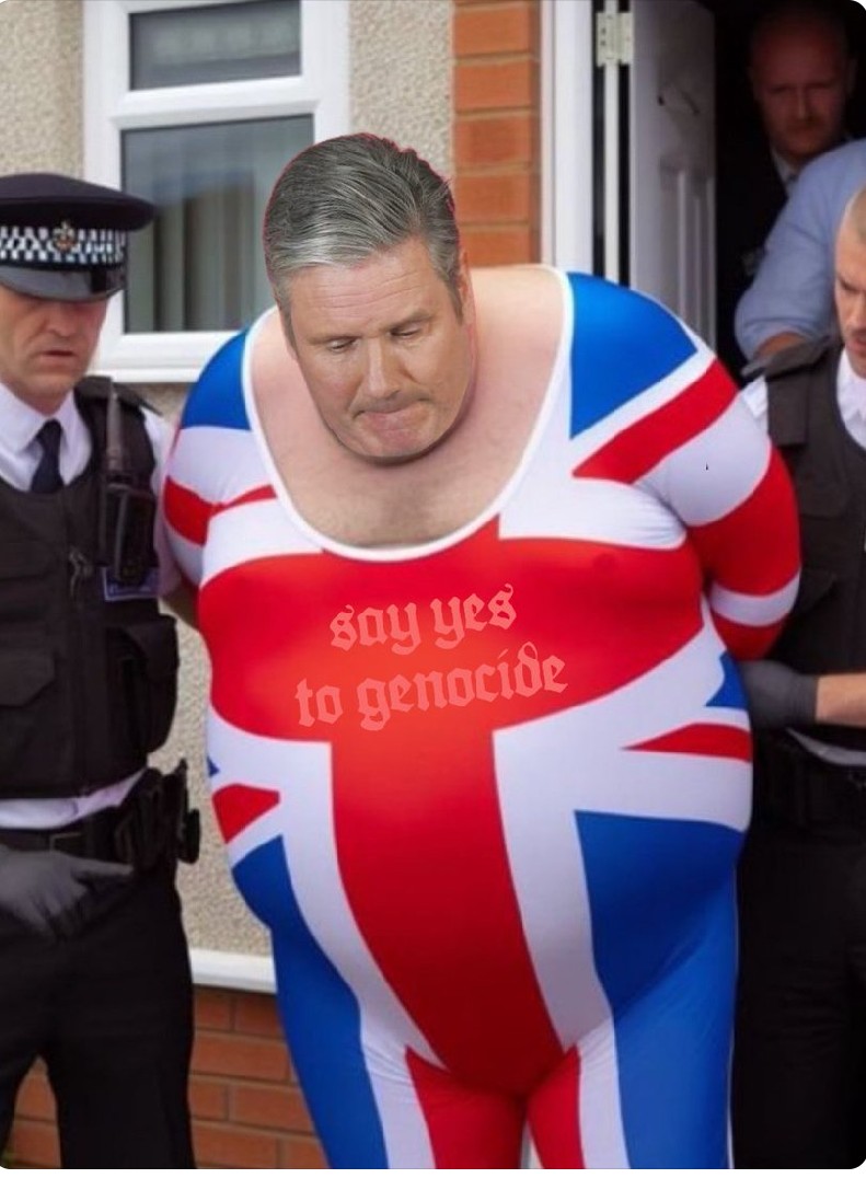 gotthetrotts's tweet photo. @KayBurley @linda62lowe @leicesterliz #LabourForGenocide https://t.co/g3cz6OMk96