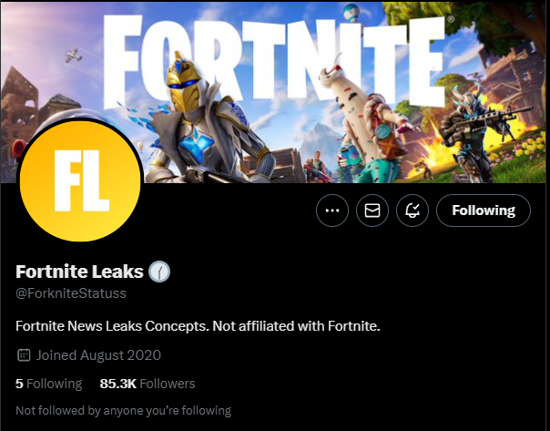 Fortnite Leaks RO tweet media