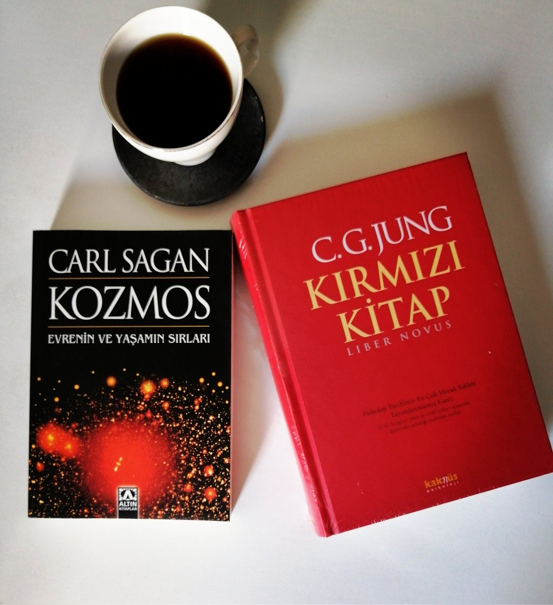 #CarlSagan #Kozmos 📚
#CarlGustavJung #KırmızıKitap 🎀#Yeni #Kitap #Amazon 💯  #Kasım