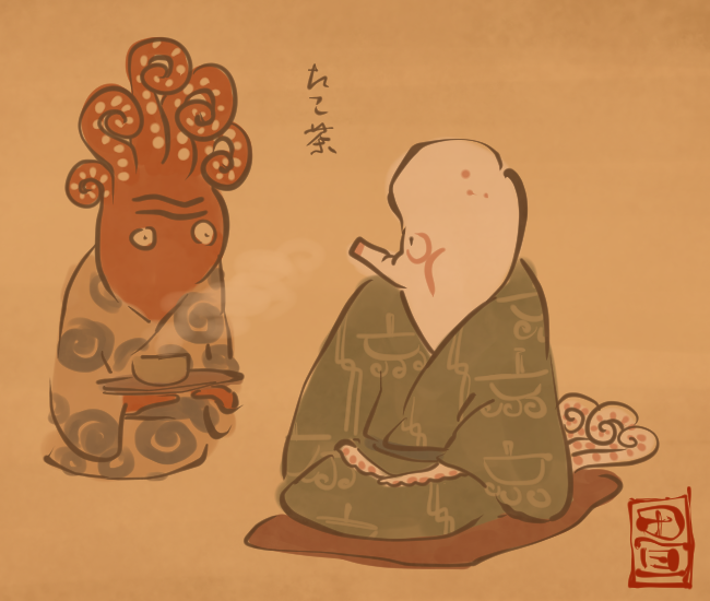 こりゃどうも。
[6015番目]
#畳百鬼夜行絵巻 