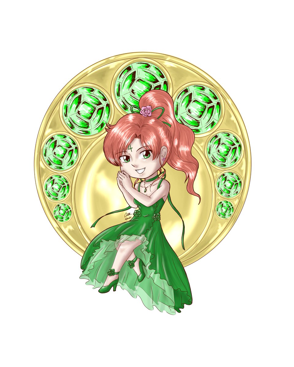 lynearart's tweet photo. Sailor Chibi Royalty - Jupiter #SailorJupiter #KinoMakoto #SailorMoon #FilipinoArtist #AustralianArtist #ArtistOnTwitter @MediBangPaint_e @ArtMutuals @Medibangcom https://t.co/FadllZ0UQD