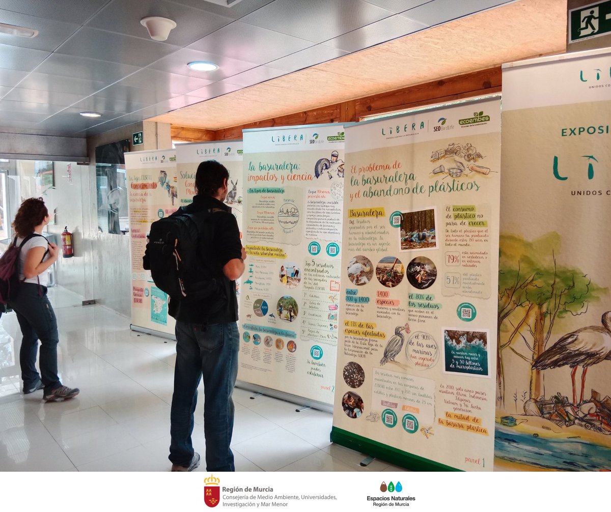 ElVallePR's tweet image. En el Área de Educación del CRFS #ElVallePR estará disponible, durante todo el mes de noviembre, la exposición “El Proyecto Libera y la basuraleza”, que nos ayuda a concienciarnos sobre el problema que generan los residuos en los #EspaciosNaturales 💚

#ProyectoLibera #basuraleza