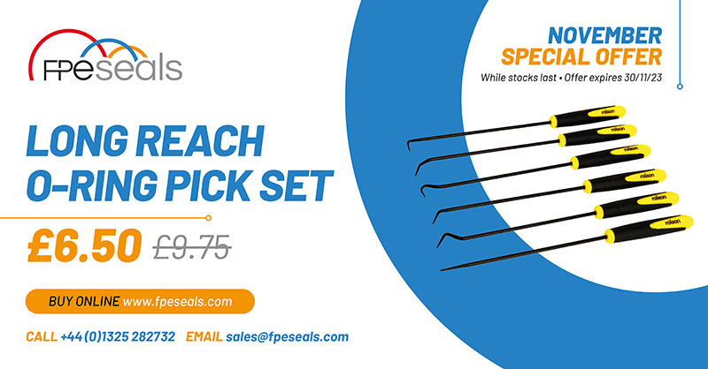 fpeltd's tweet photo. #SPECIALOFFER 

This month's offer is on our Long Reach O-Ring Pick Set. Click here for details 
https://t.co/T2vciybbDg

#tradecounter #serviceandrepair #maintenanceandrepair #dealofthemonth #oring #fpeseals #hurry #sale #fittingtool #aftermarket https://t.co/FD6pVtzp4r