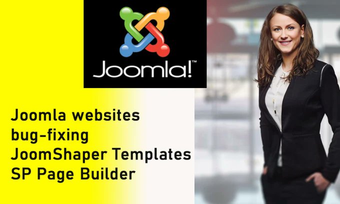 Nisrine47201791's tweet image. I will create pro joomla websites using stunning, flexible templates. 
#joomla #templates #sppagebuilder #WebsiteDesign #joomshaper 
fiverr.com/nisrine7777/cr…