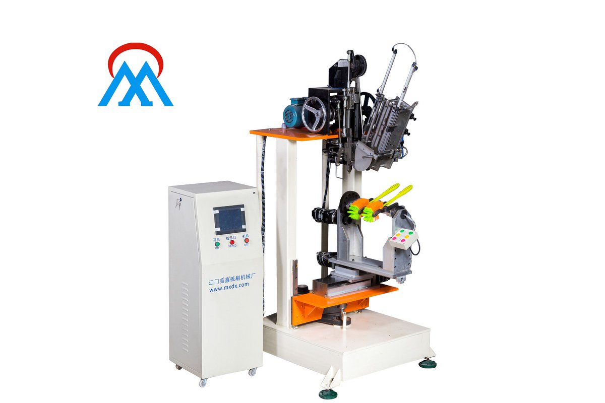 MXBrushmachiner's tweet image. Meixin 4 axis double hockey brush making machine

It used for small round toilet brush, others. It suitable for any plastic brush handles tufting.

View more: bit.ly/46XKF9r
#brushmakingmachine #brushtuftingmachine #brushmachine